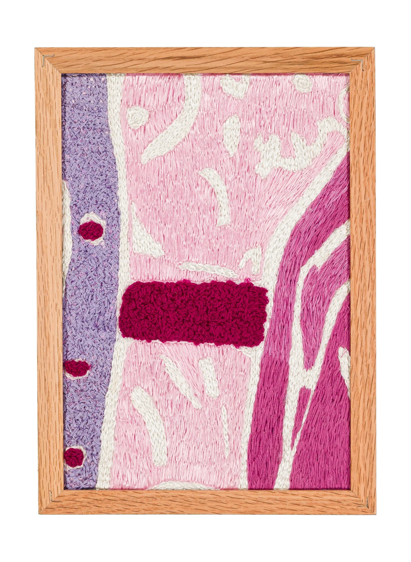 Mères Souveraines - embroidery 1, 2025. embroidery by hand on cotton. 17 x 24 cm. Margaux Derhy
