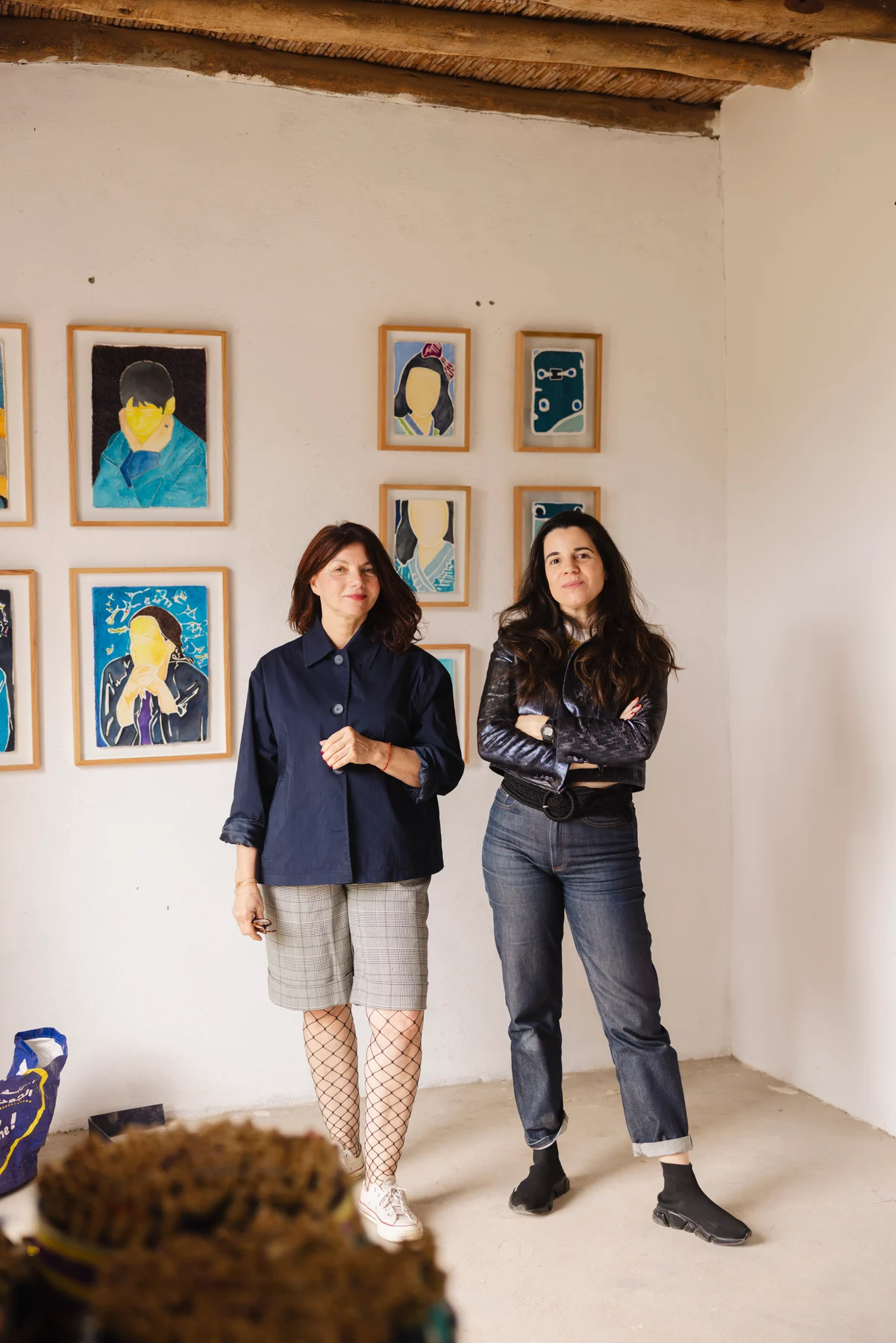 Studio Visit at Amina Benbouchta residency