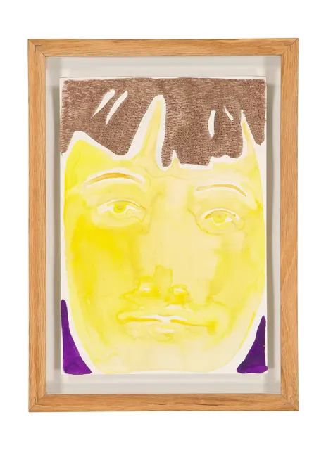 Tendres Boutons 3, 2024. Watercolor and embroidery on Arches paper. Margaux Derhy